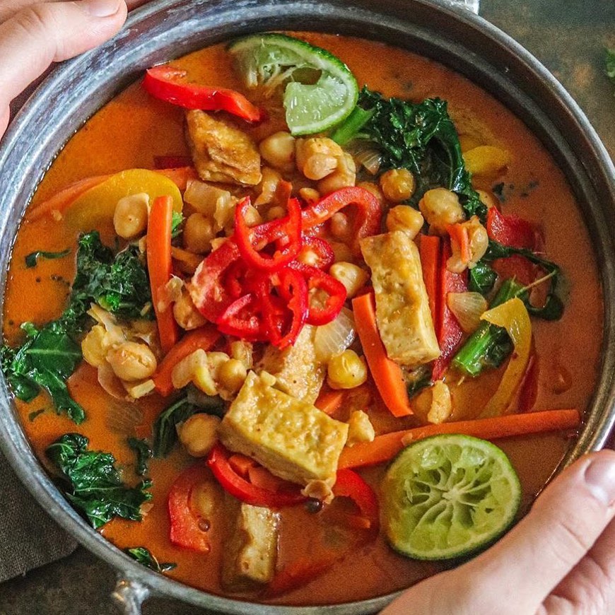 Chickpea Lime Red Curry