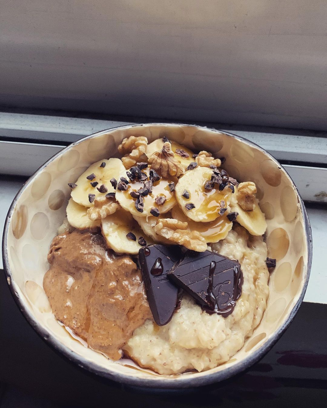 Banana Pecan Porridge