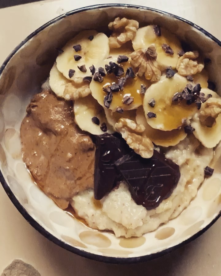 Banana Pecan Porridge