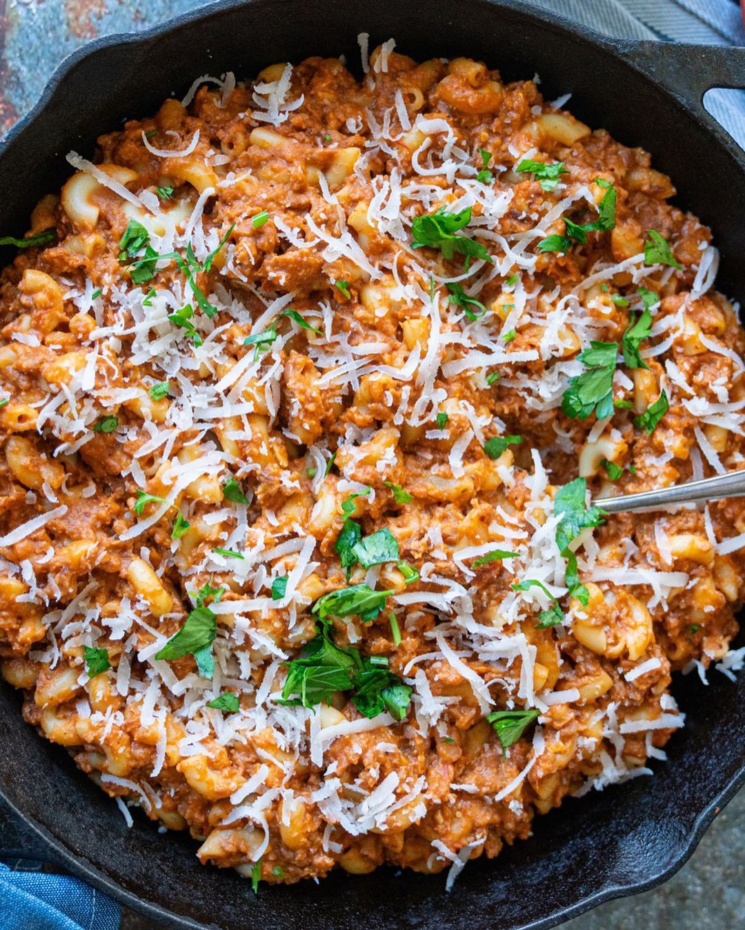 Vegan Cheeseburger Macaroni