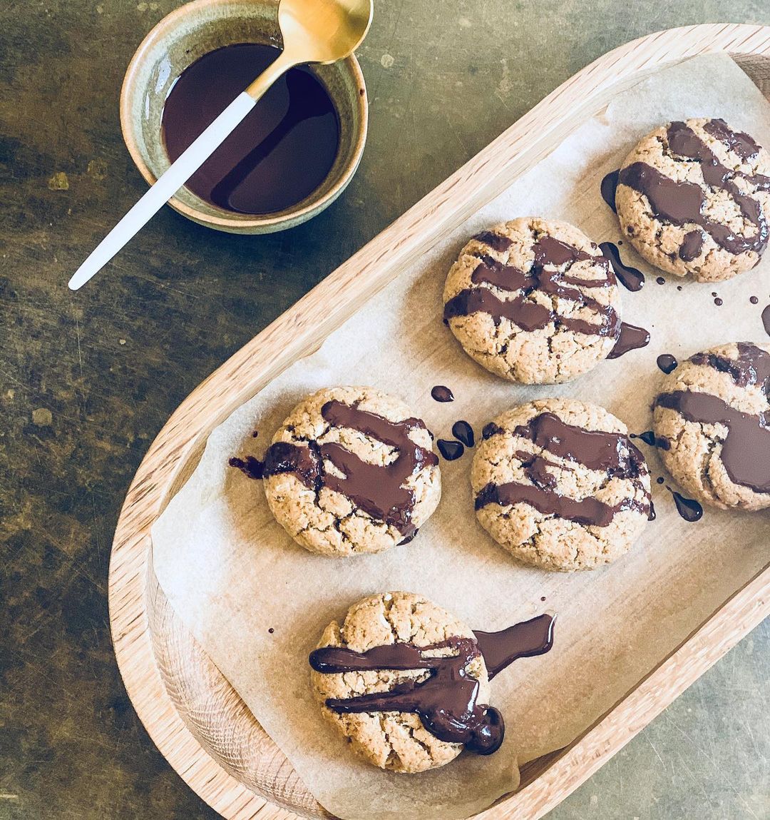 Homemade Coconut Tahini Cookies