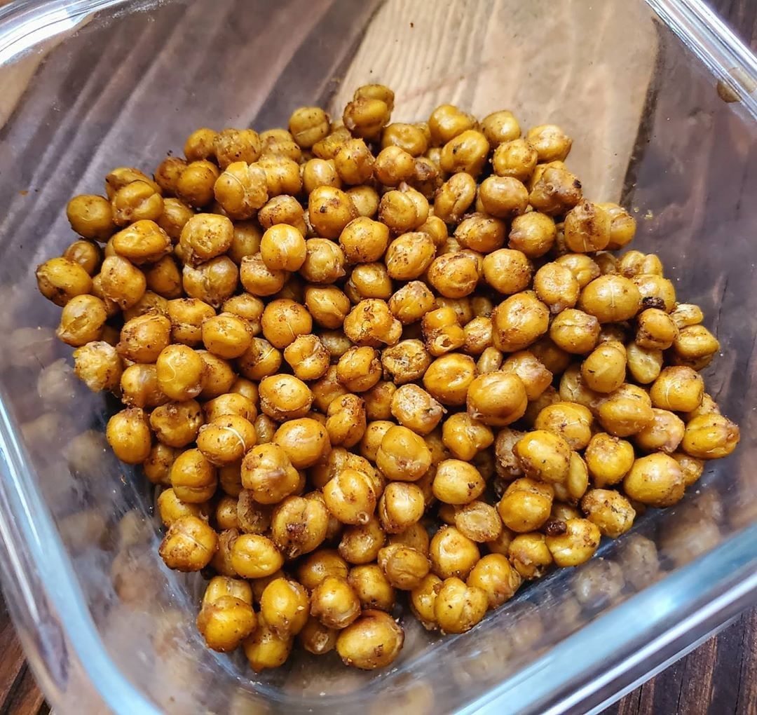 Oven Roasted Chickpeas with Custom Seasonings