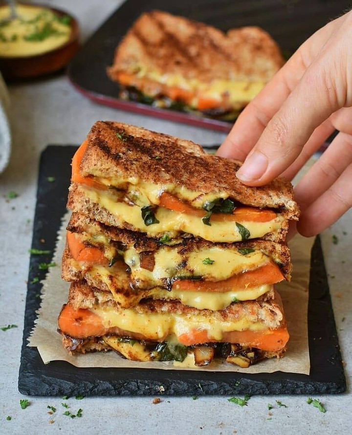 Vegan Grilled Cheese Sandwiches