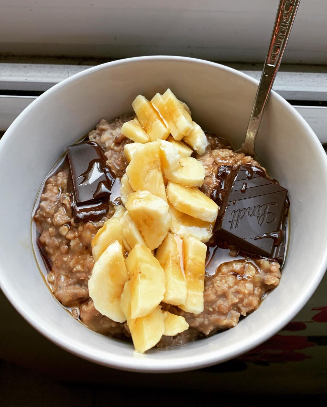 Banana Chocolate Porridge