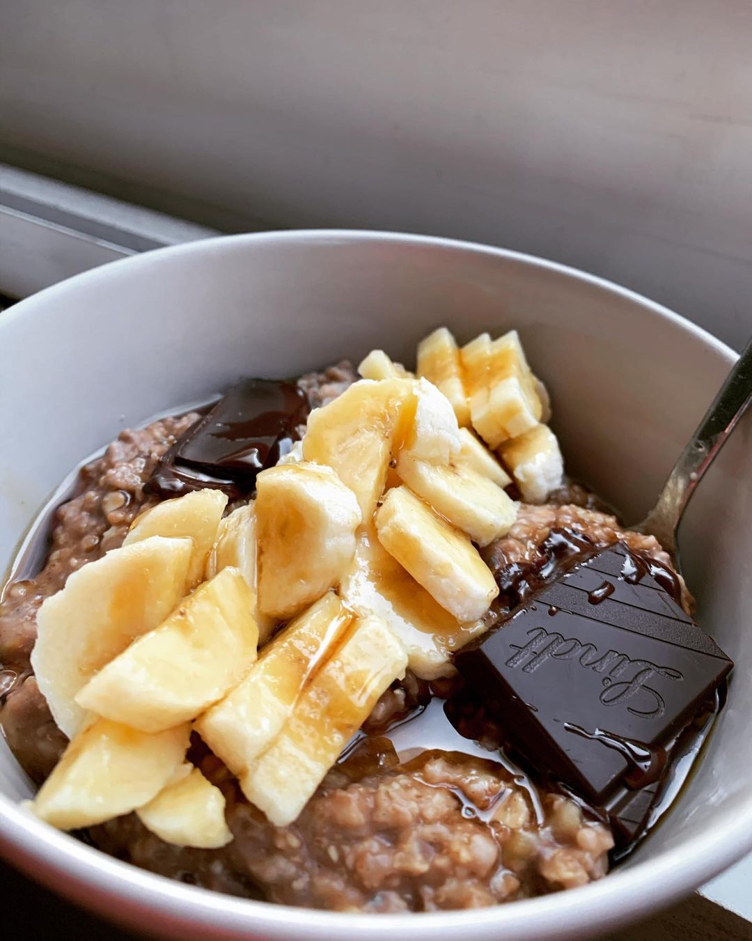 Banana Chocolate Porridge