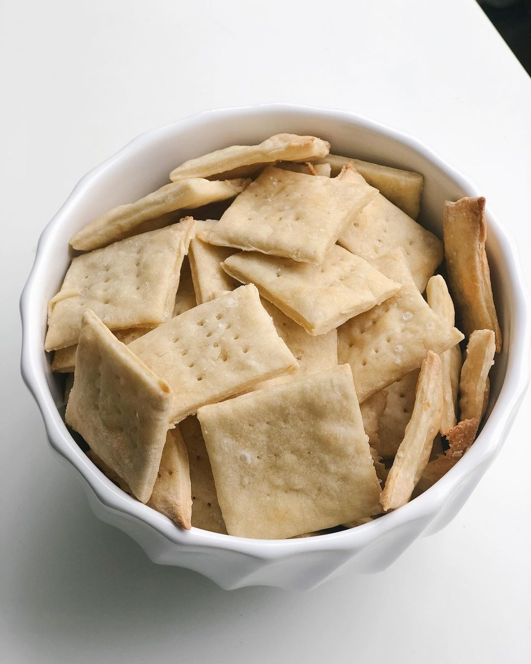 Simple Homemade Crackers for Cheese Board
