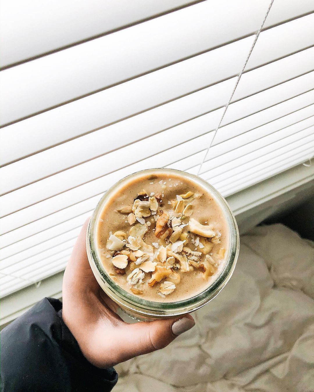 Homemade Vanilla Chai Smoothie Drink