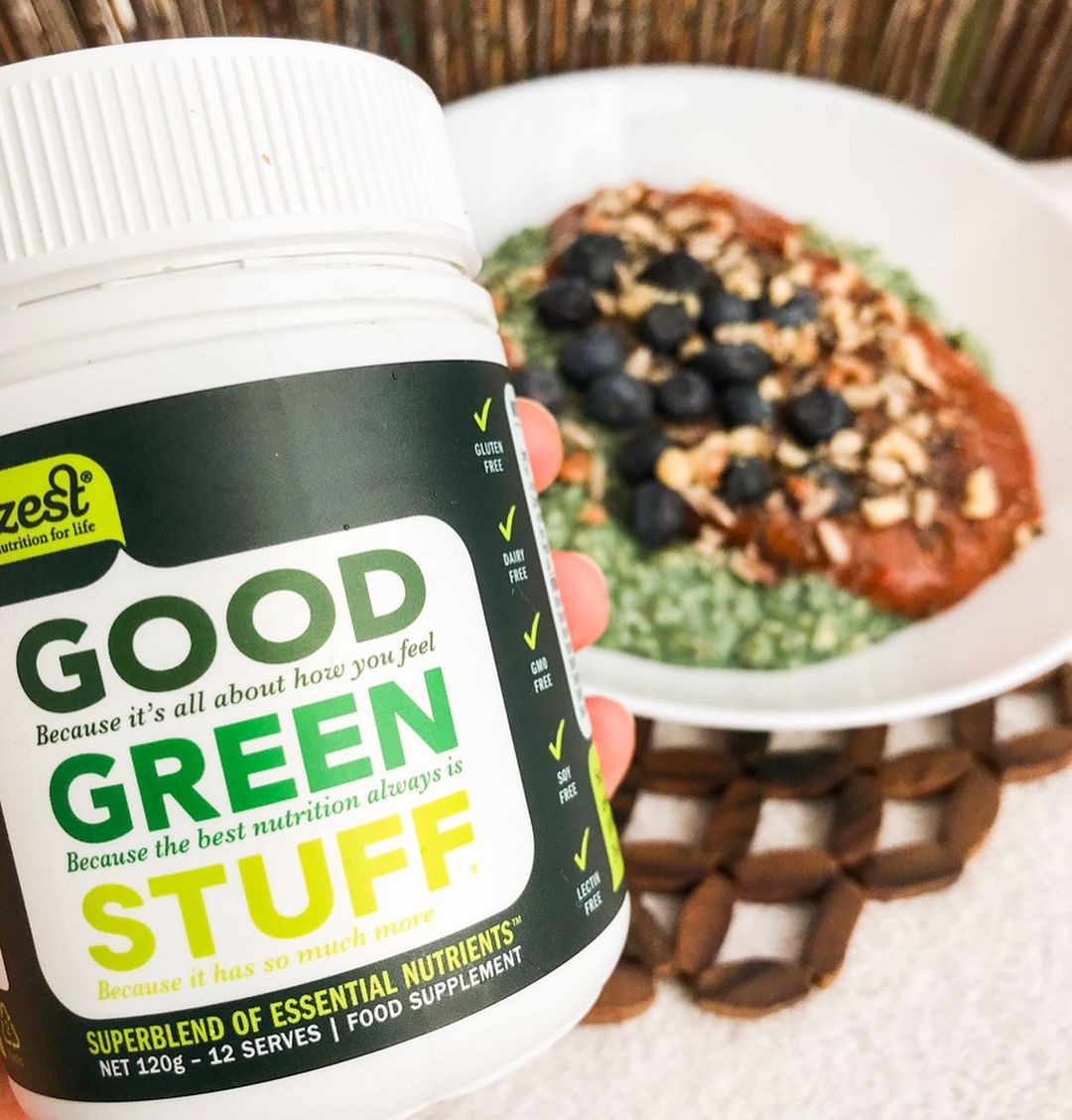 Green Goodness Overnight Oats Breakfast
