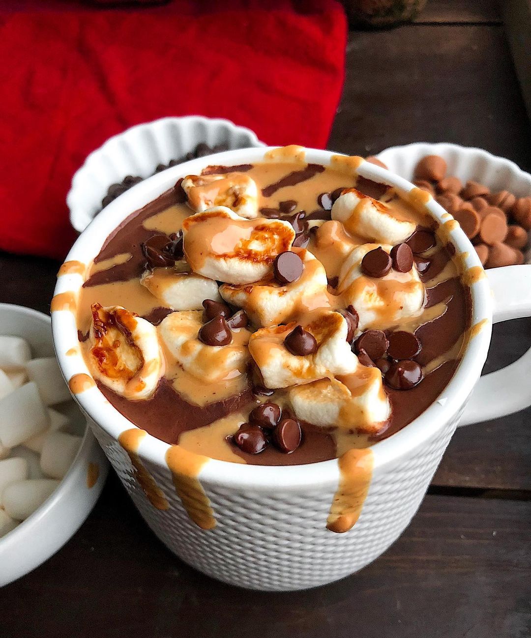 Peanut Butter Hot Chocolate