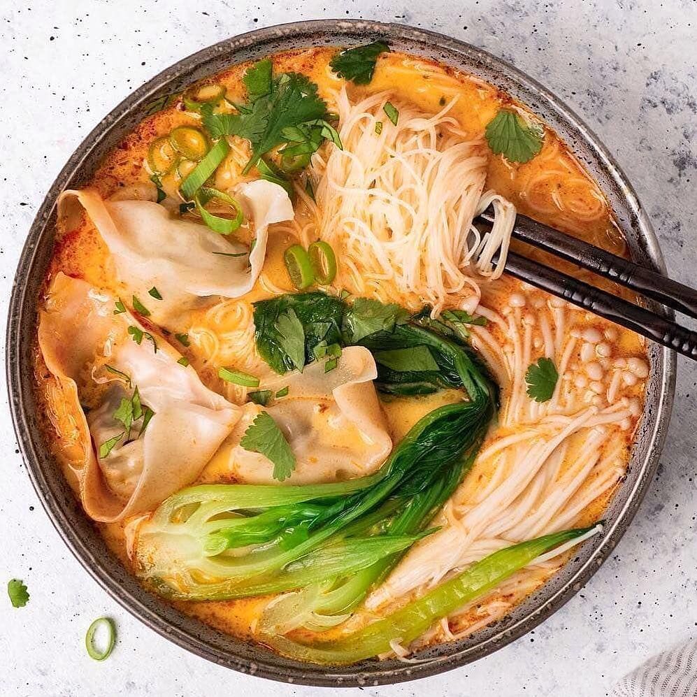 Curry Wonton Soup