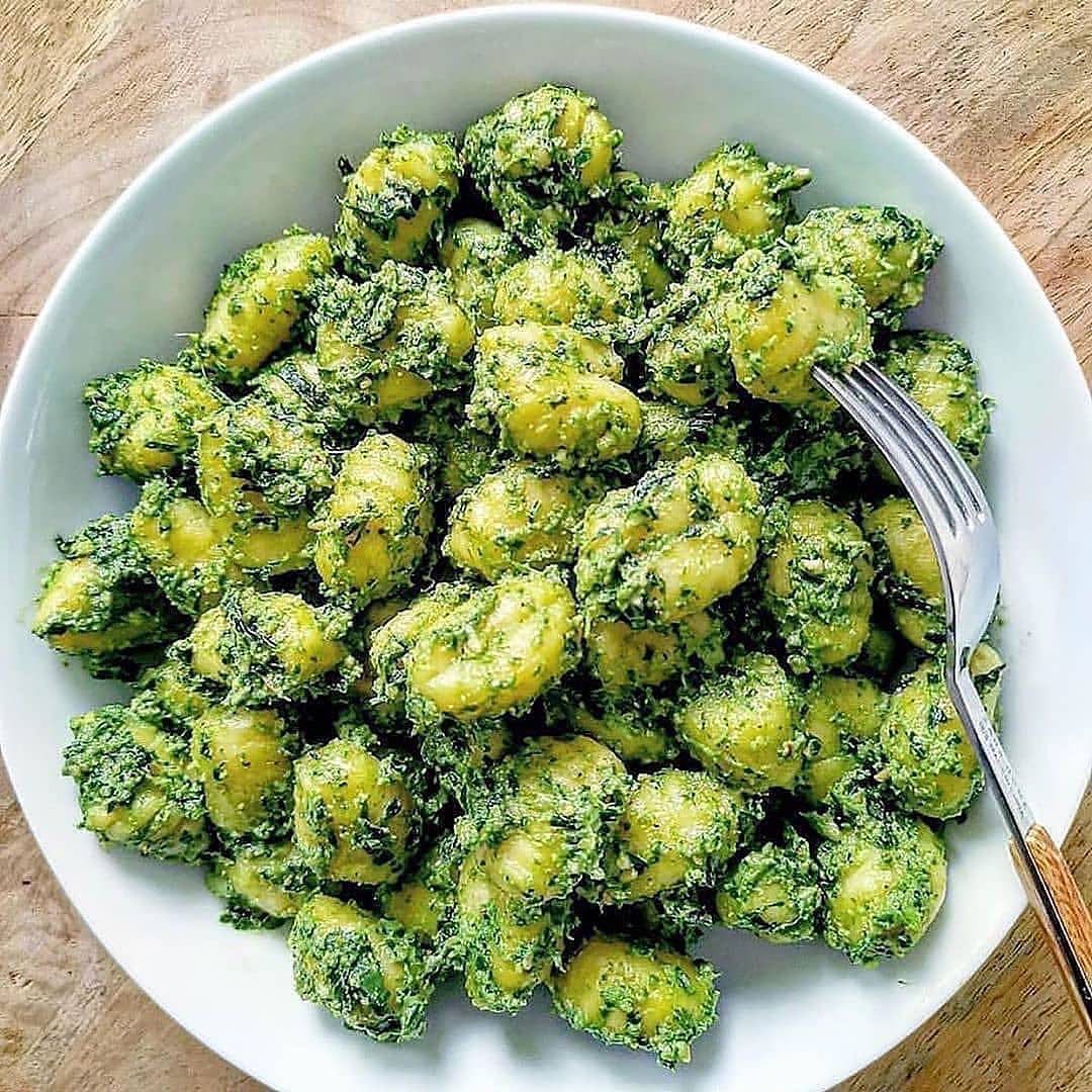 Gnocchi with Wild Garlic Pesto