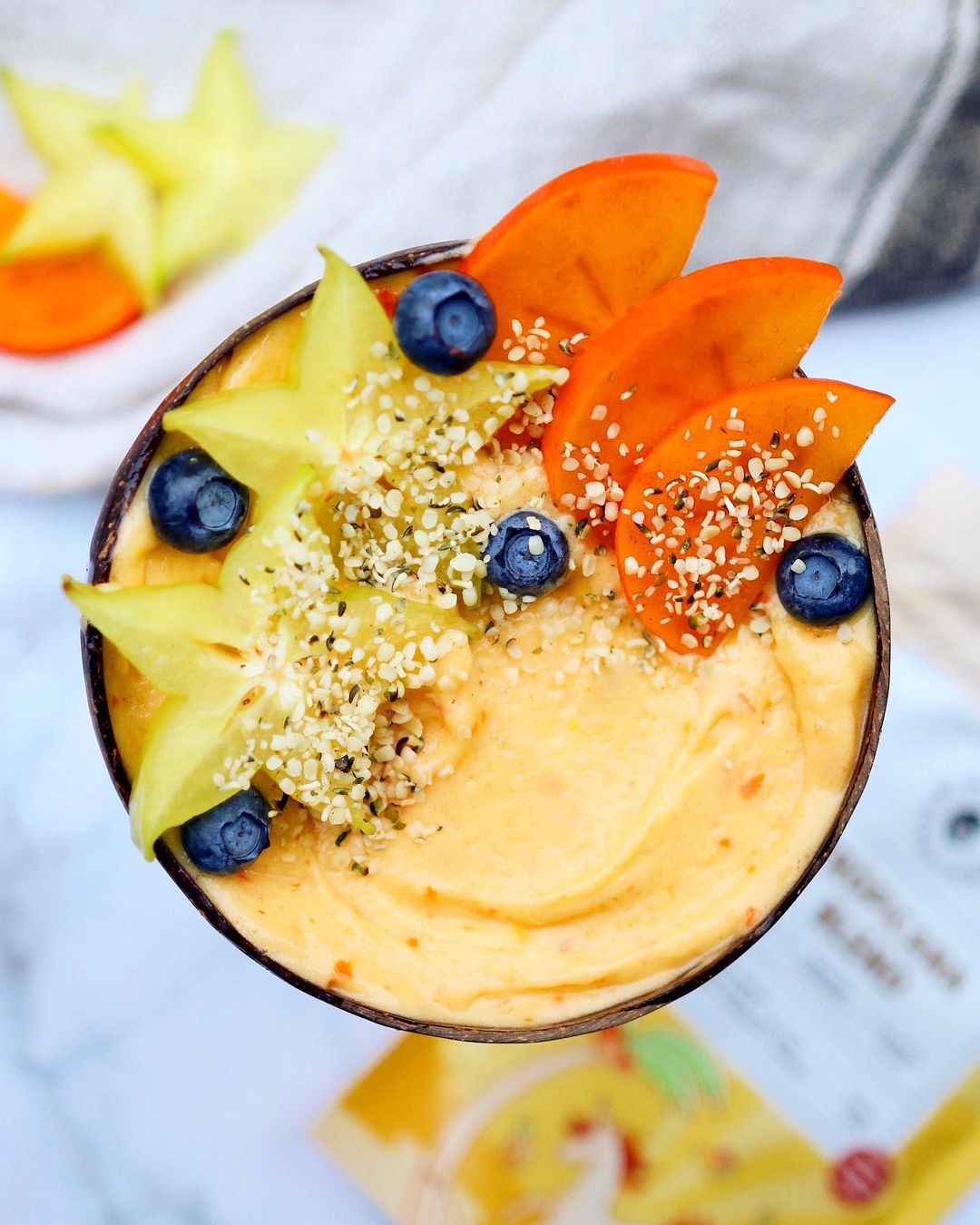 Tropical Yellow Smoothie Bowl