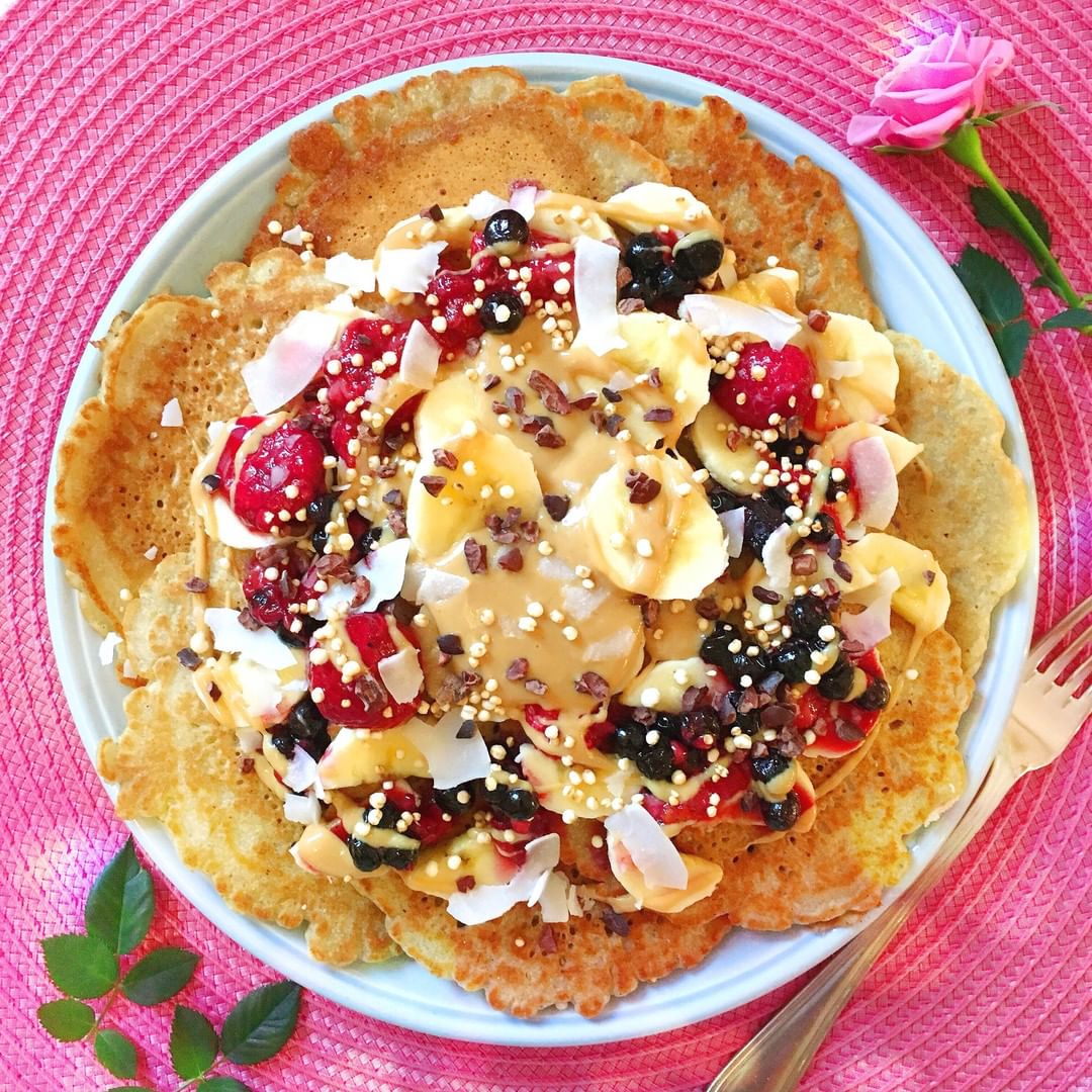 Gluten-Free Vegan Vanilla Pancakes