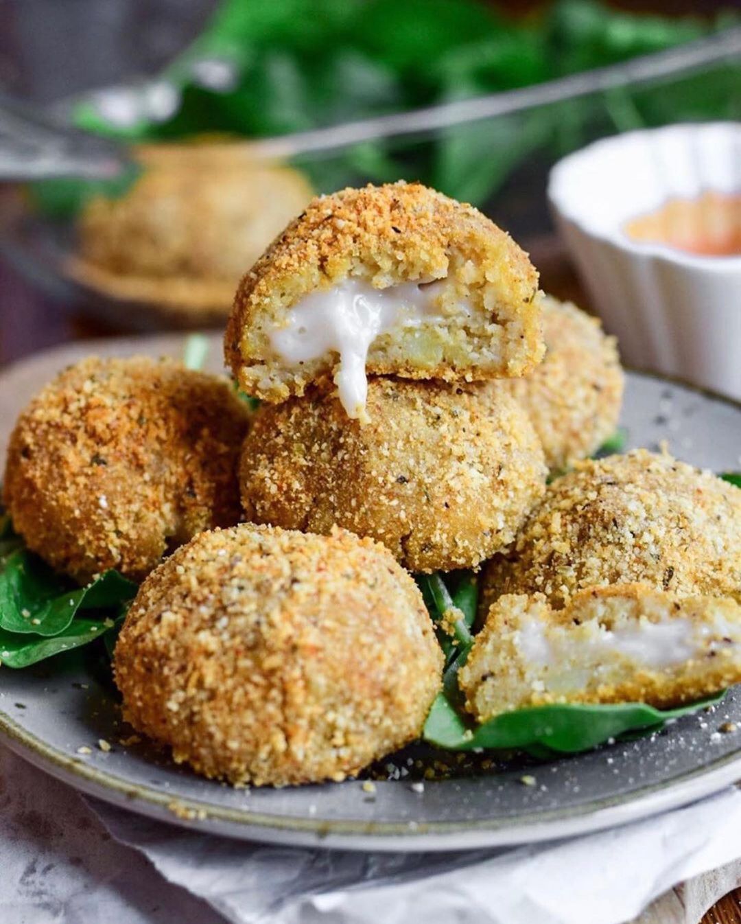 Vegan Potato Cheese Pockets