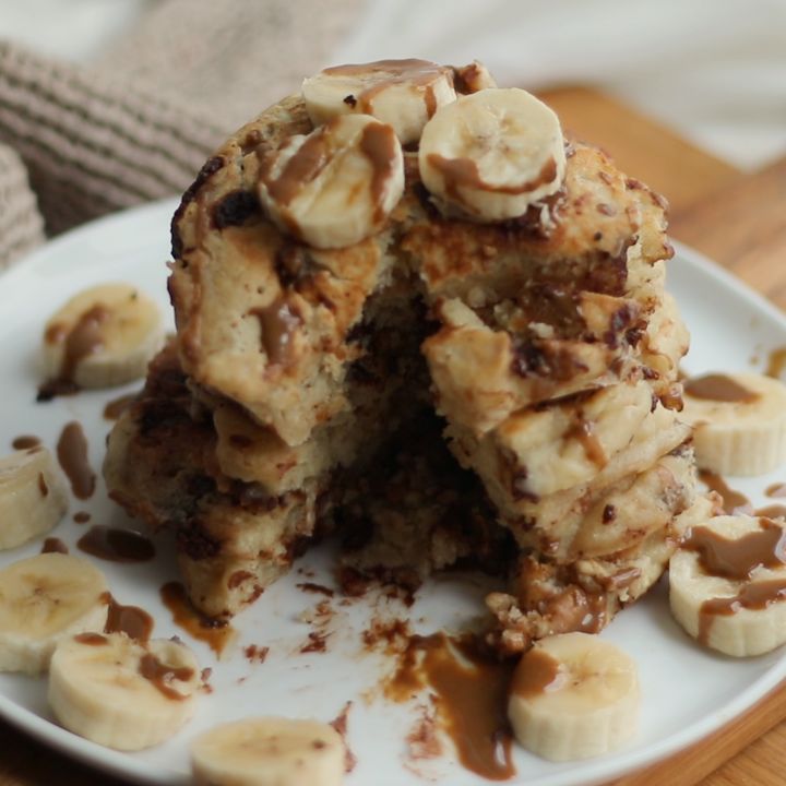 Fluffy Vegan American Pancakes