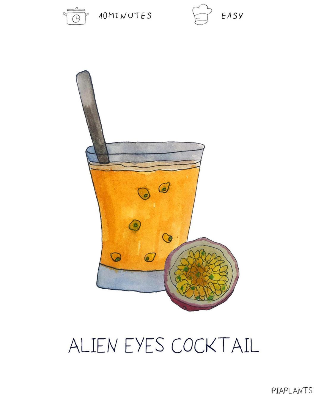 Alien Eyes Cocktail