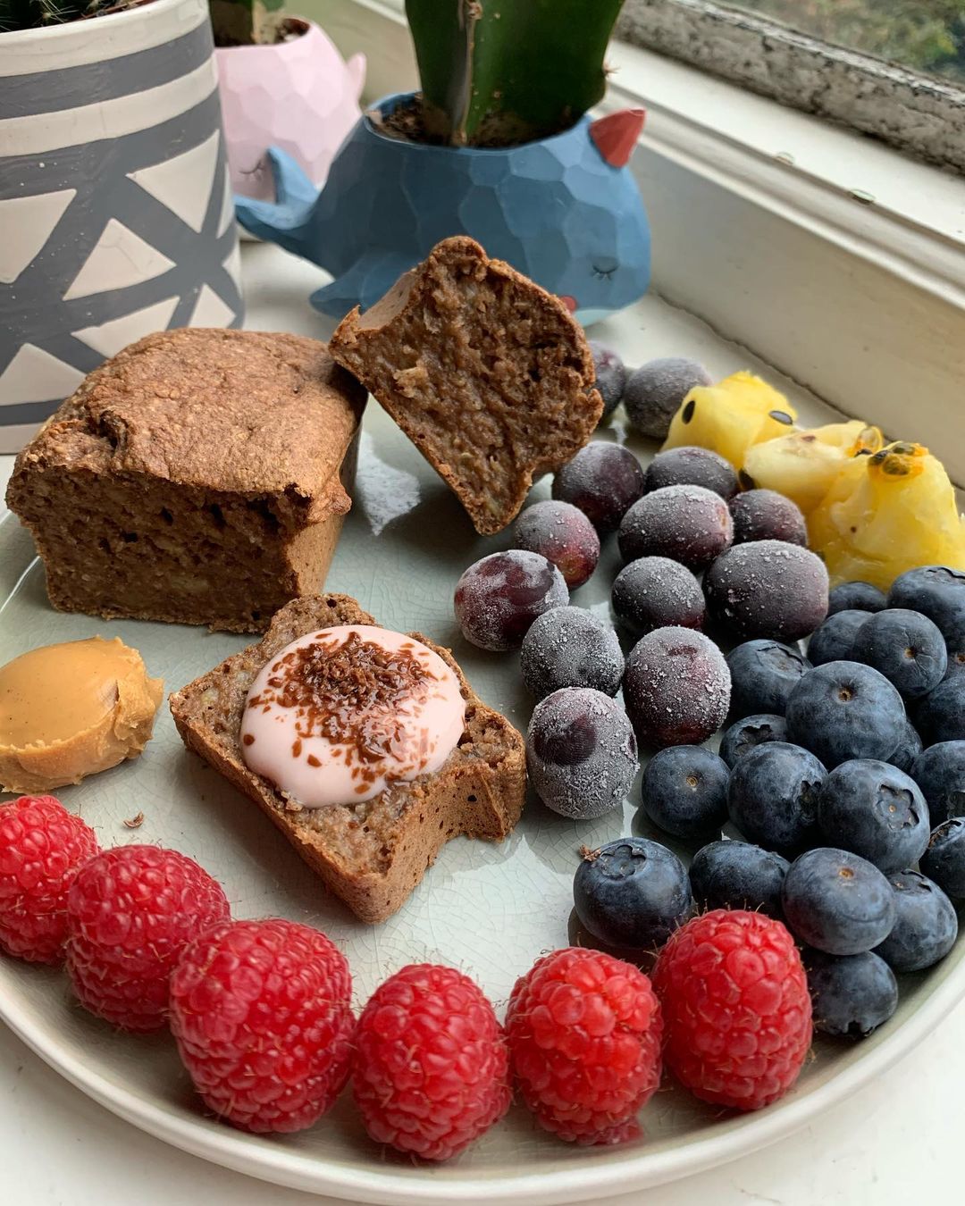 The Best Gooey Baked Banana Bread Oatmeal Mini Loaf