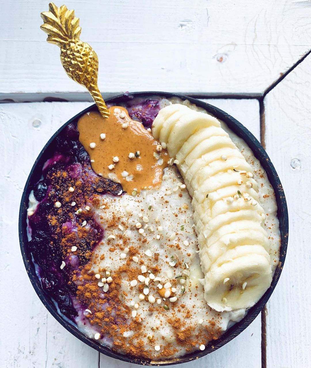 Banana and Cauliflower Oats Bowl