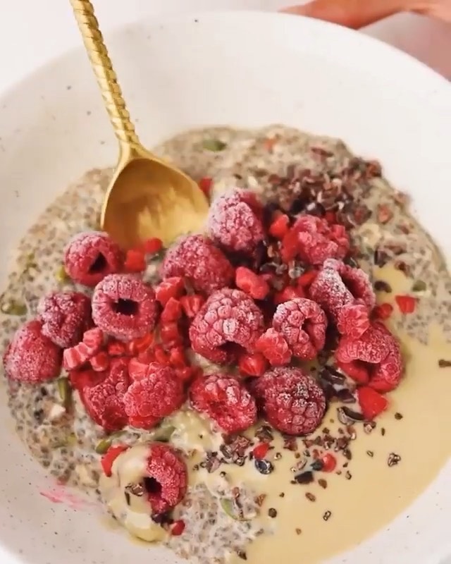 Chai Chia Seed Overnight Pudding
