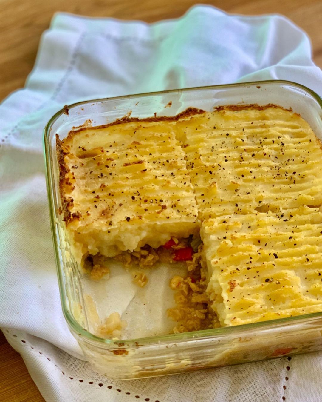 Vegan Tempeh Shepherd's Pie