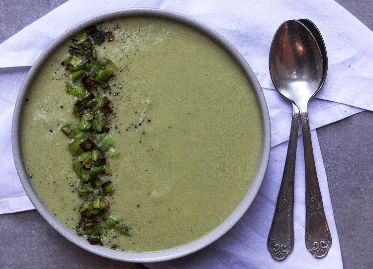 Warming Leek and Potato Soup