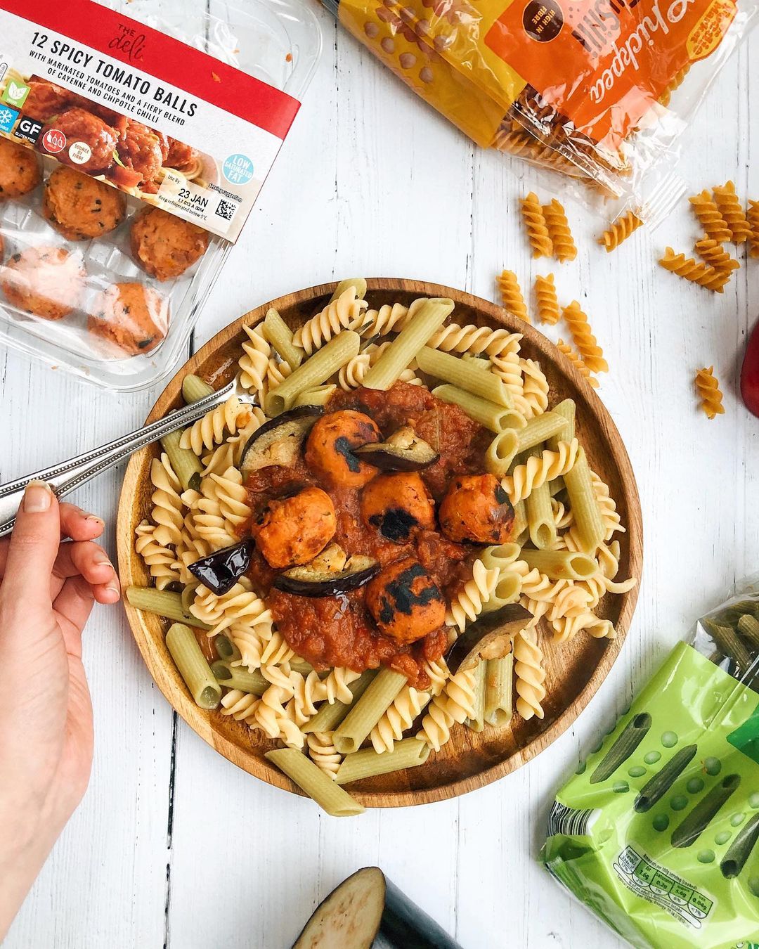 Gluten Free Meatless Bolognese Dish