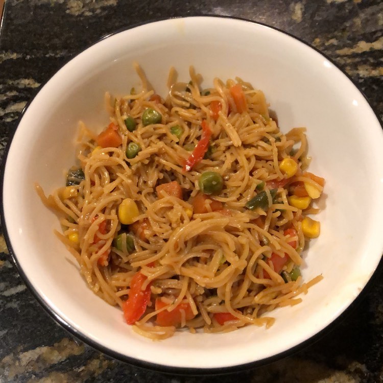 Vegetable Lo Mein Stir Fry
