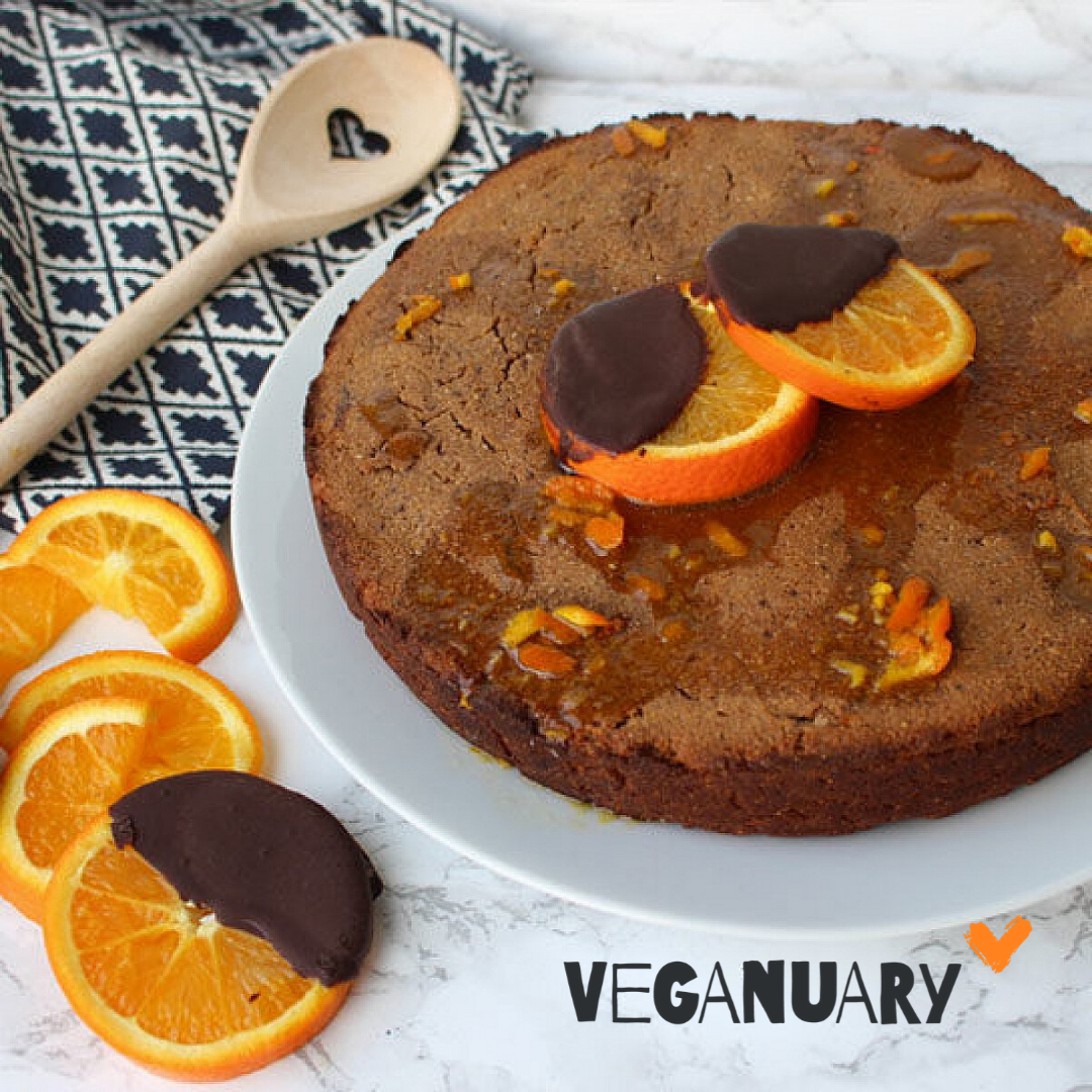 Chocolate Orange Polenta Cake