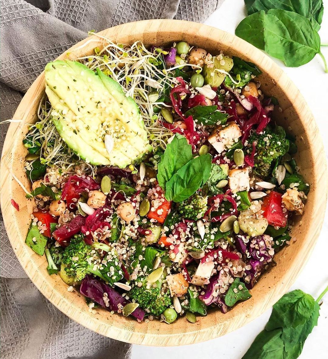 Vegan Italian Quinoa Salad