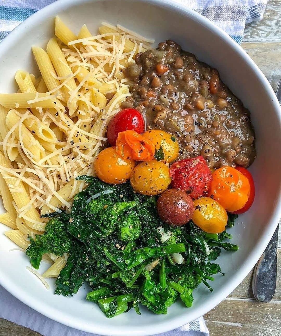 Roasted Garlicky Broccoli Rabe and Pasta