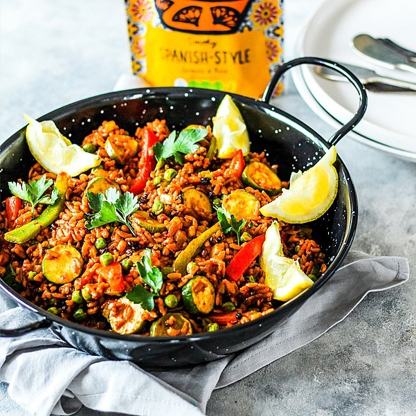 A Plant-Based Paella