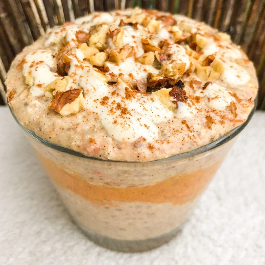 Carrot Cake Overnight Oats