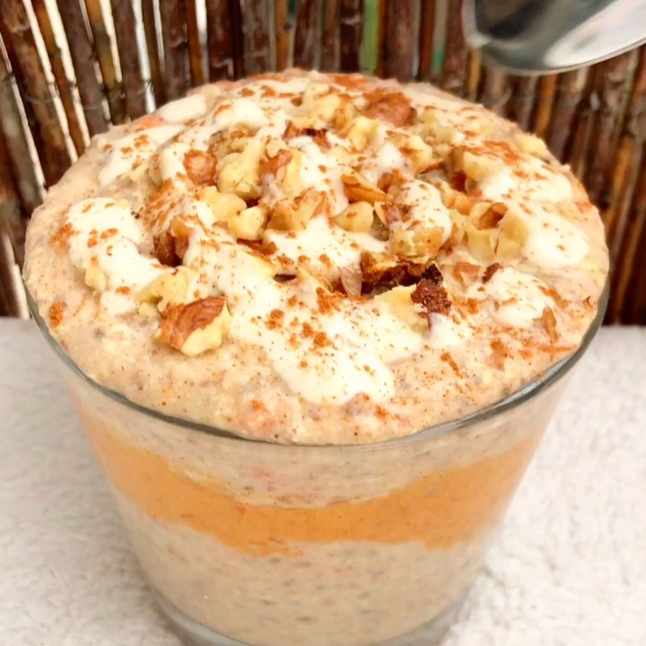 Carrot Cake Overnight Oats