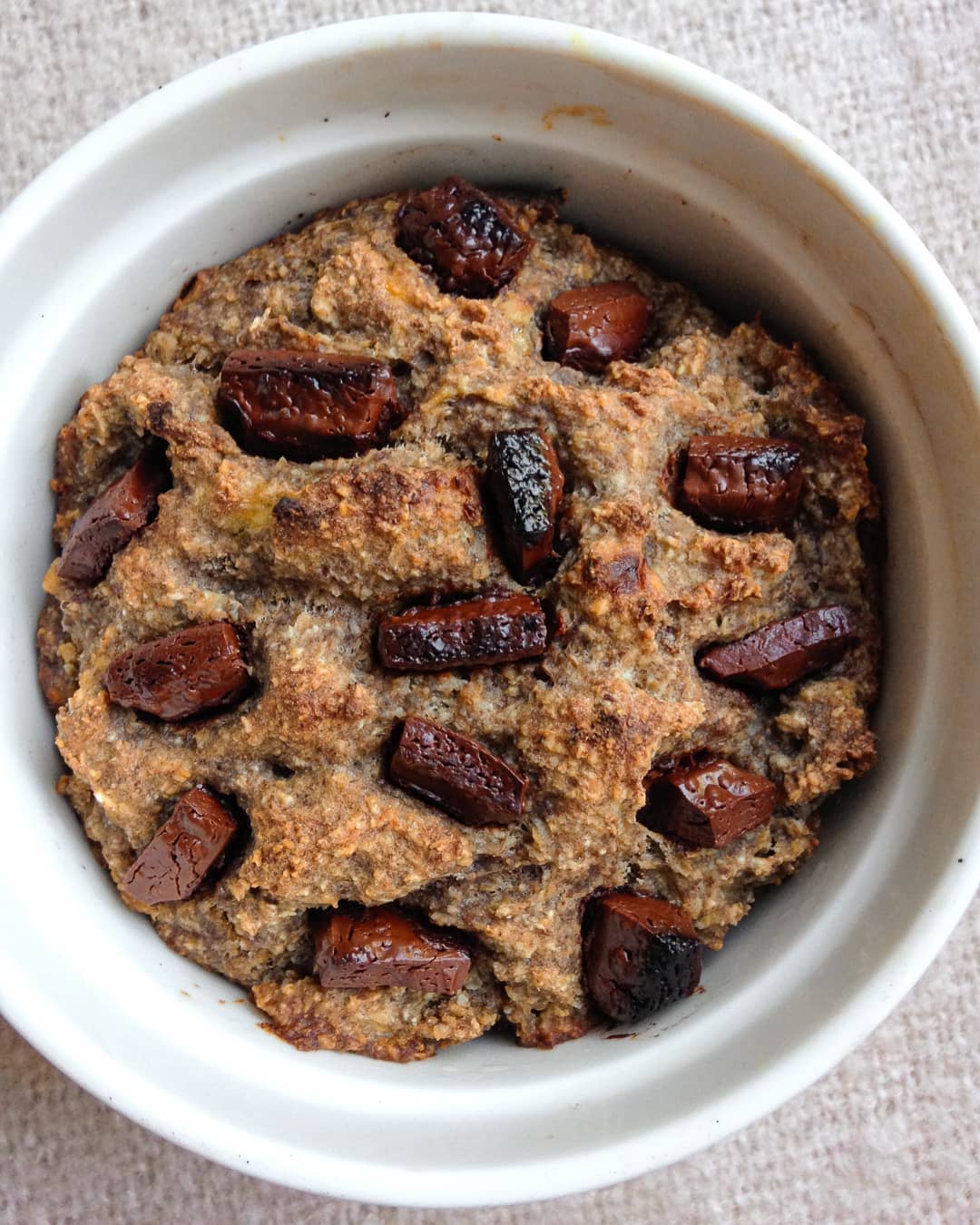 Chocolate Muffin Baked Oatmeal