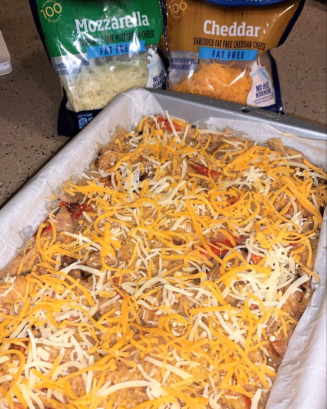 Creamy Veggie Spaghetti Squash Bake