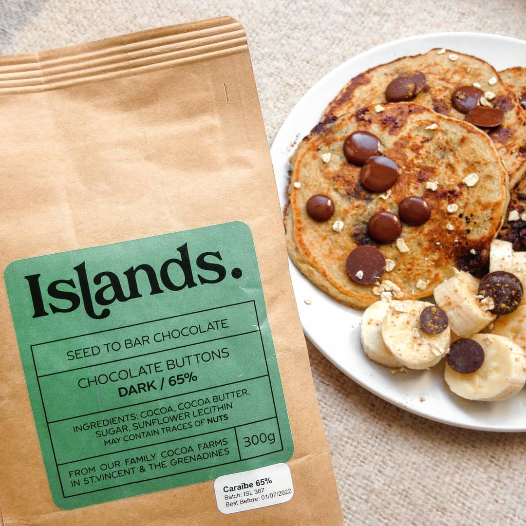 Chocolate Chip Banana Bread Pancakes