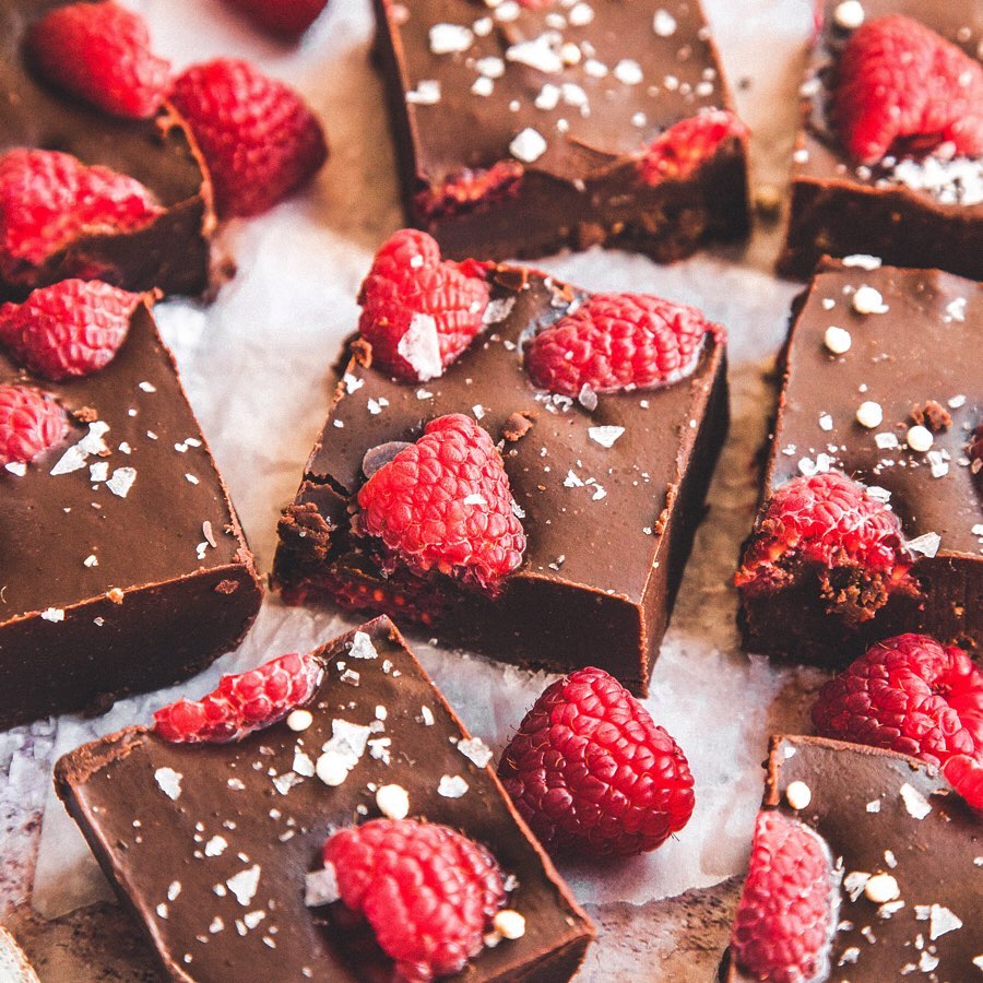 Chocolate Pb & Raspberry Fudge