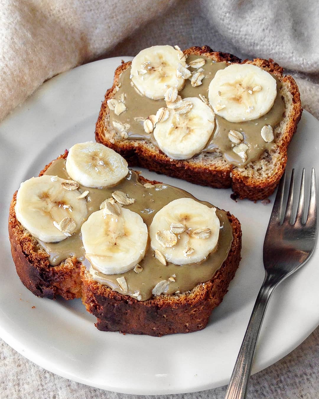 Banana Bread Toasts