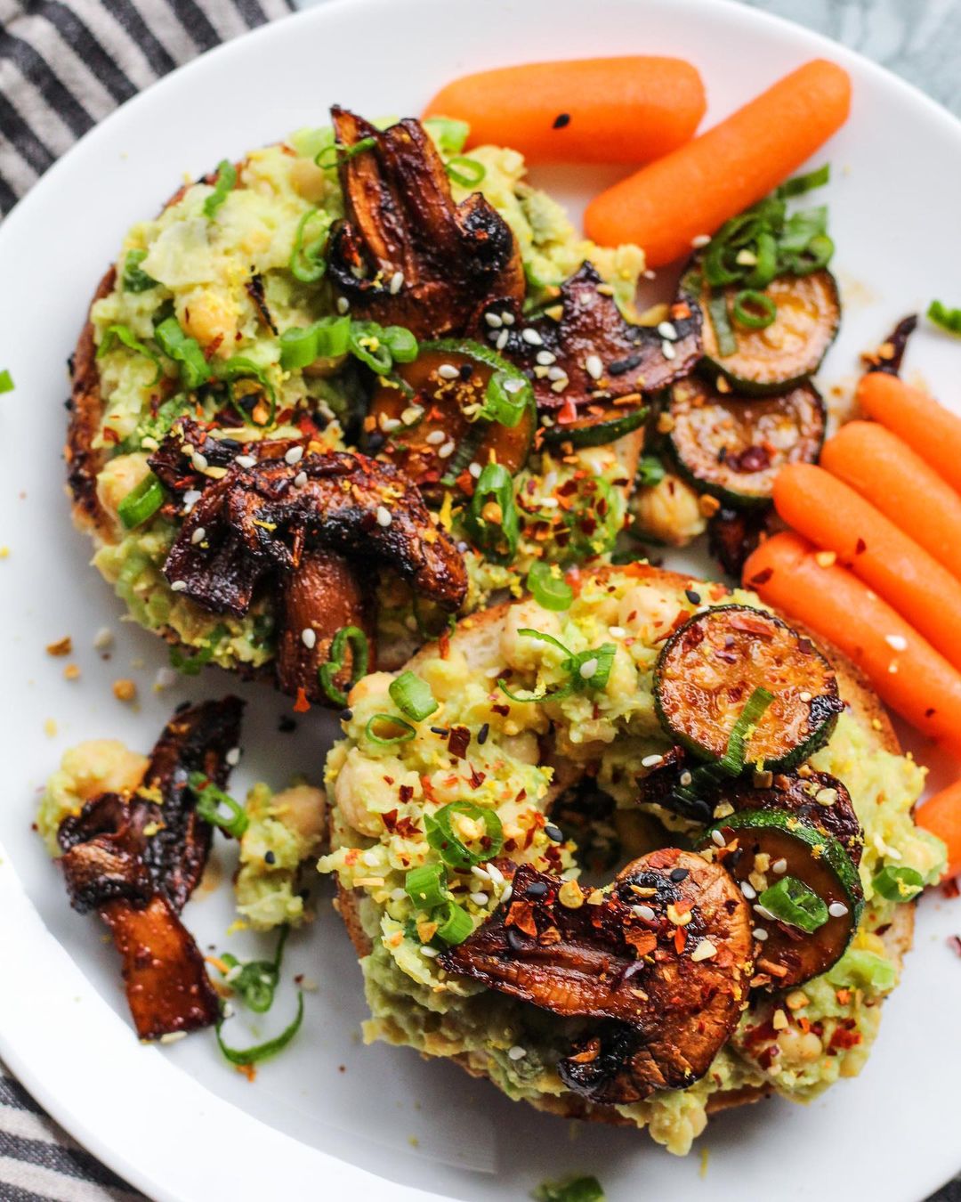 Avocado Chickpea Mash