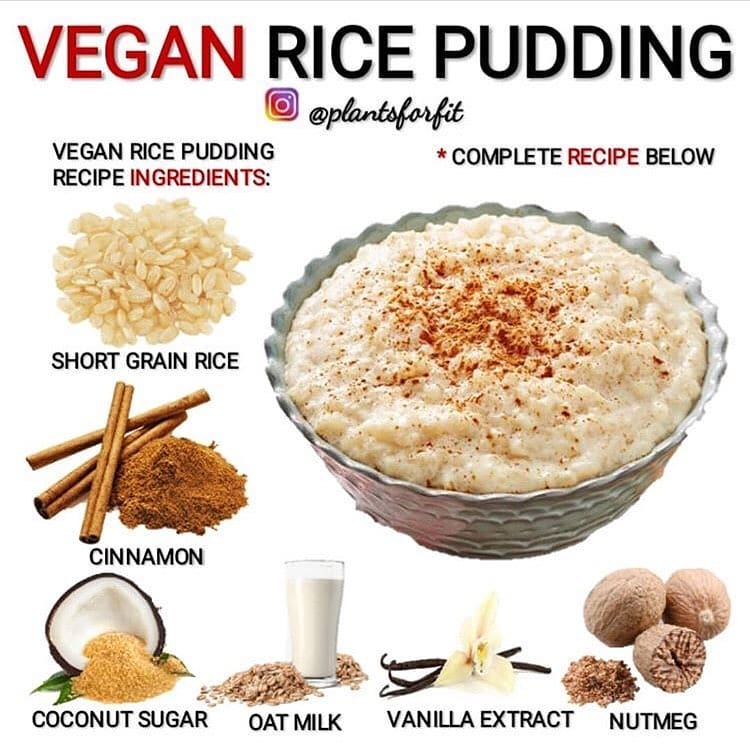 Delicious Vegan Rice Pudding with Toppings