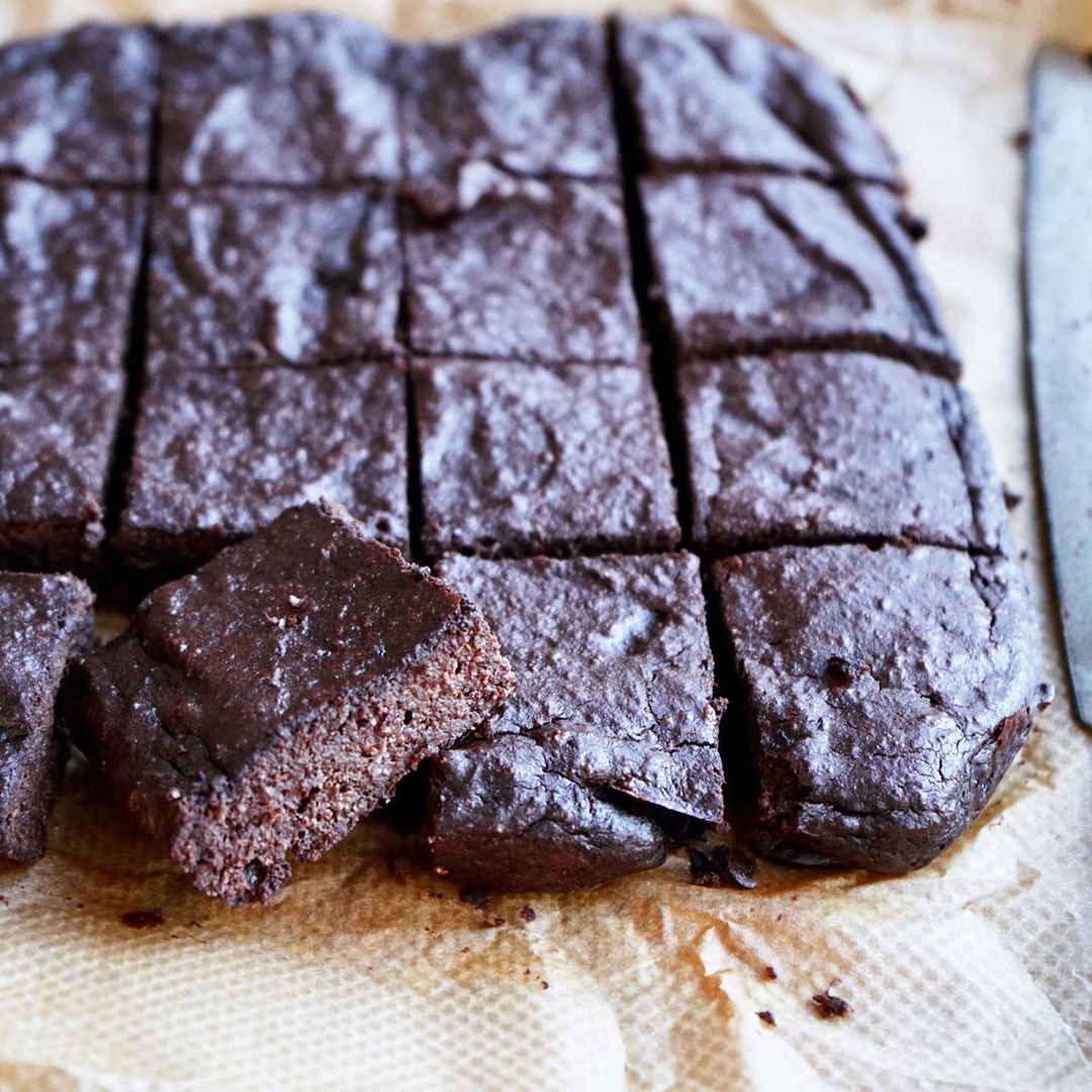 Chocolate Aubergine Brownies