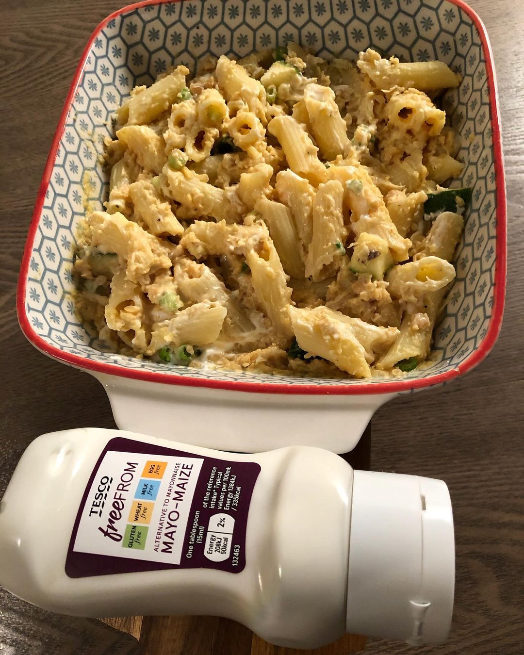 Fishless Tuna Pasta Salad