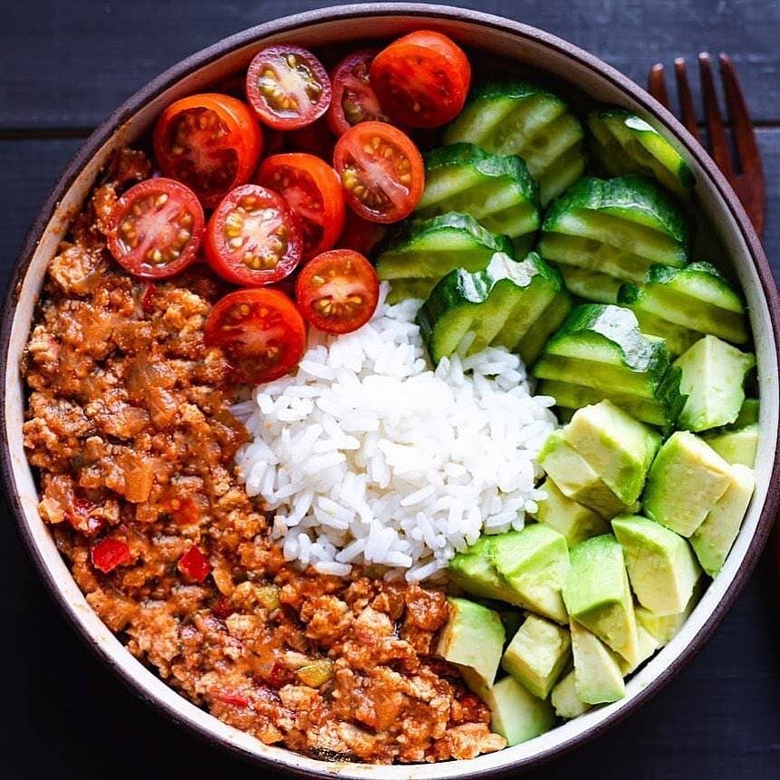 Tofu Sloppy Joe Bowl Dish