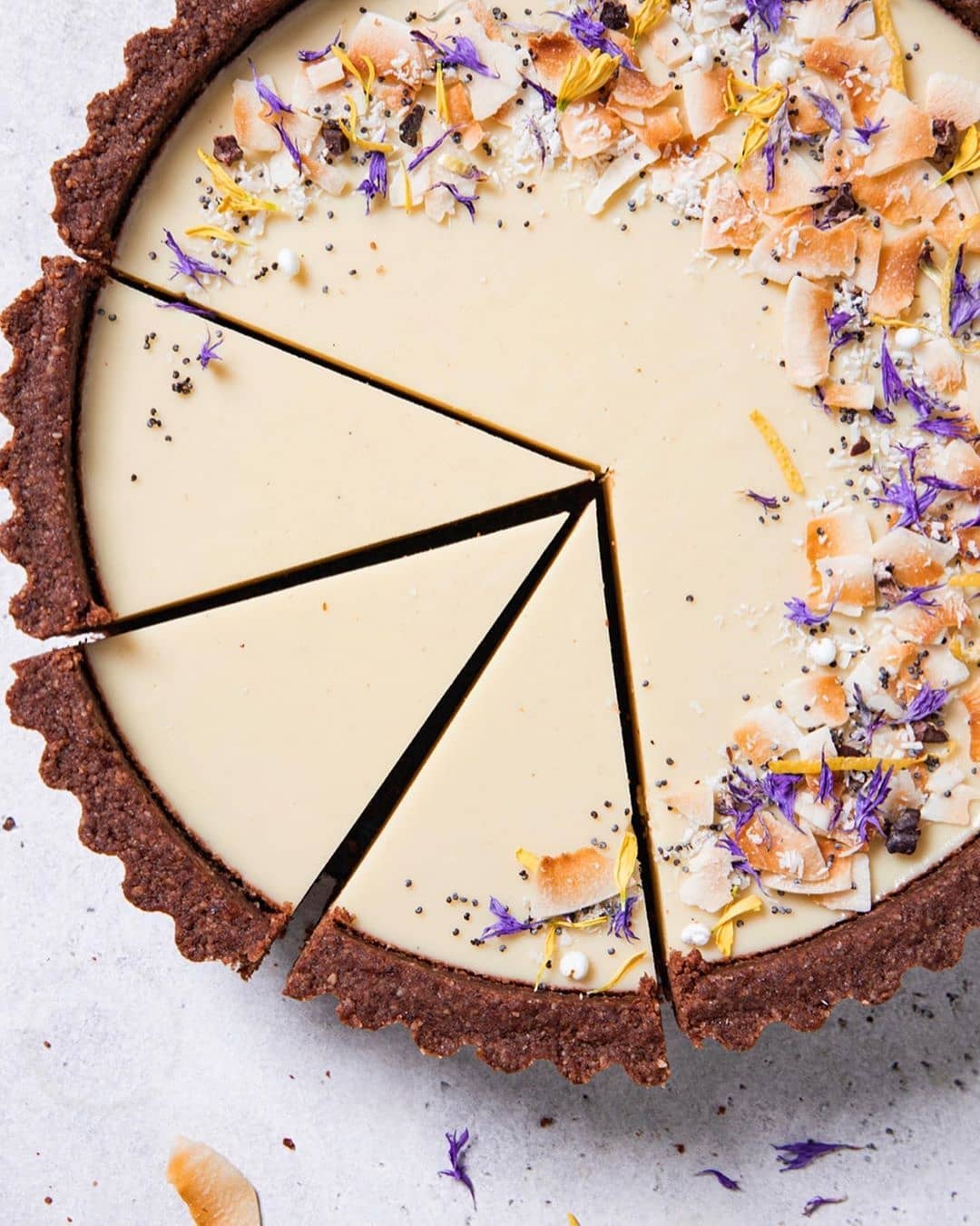 Coconut and Pineapple Tart