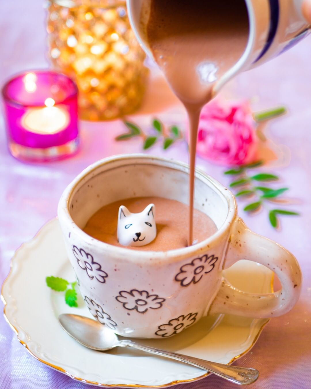 Thick and Creamy Peanut Butter Hot Chocolate