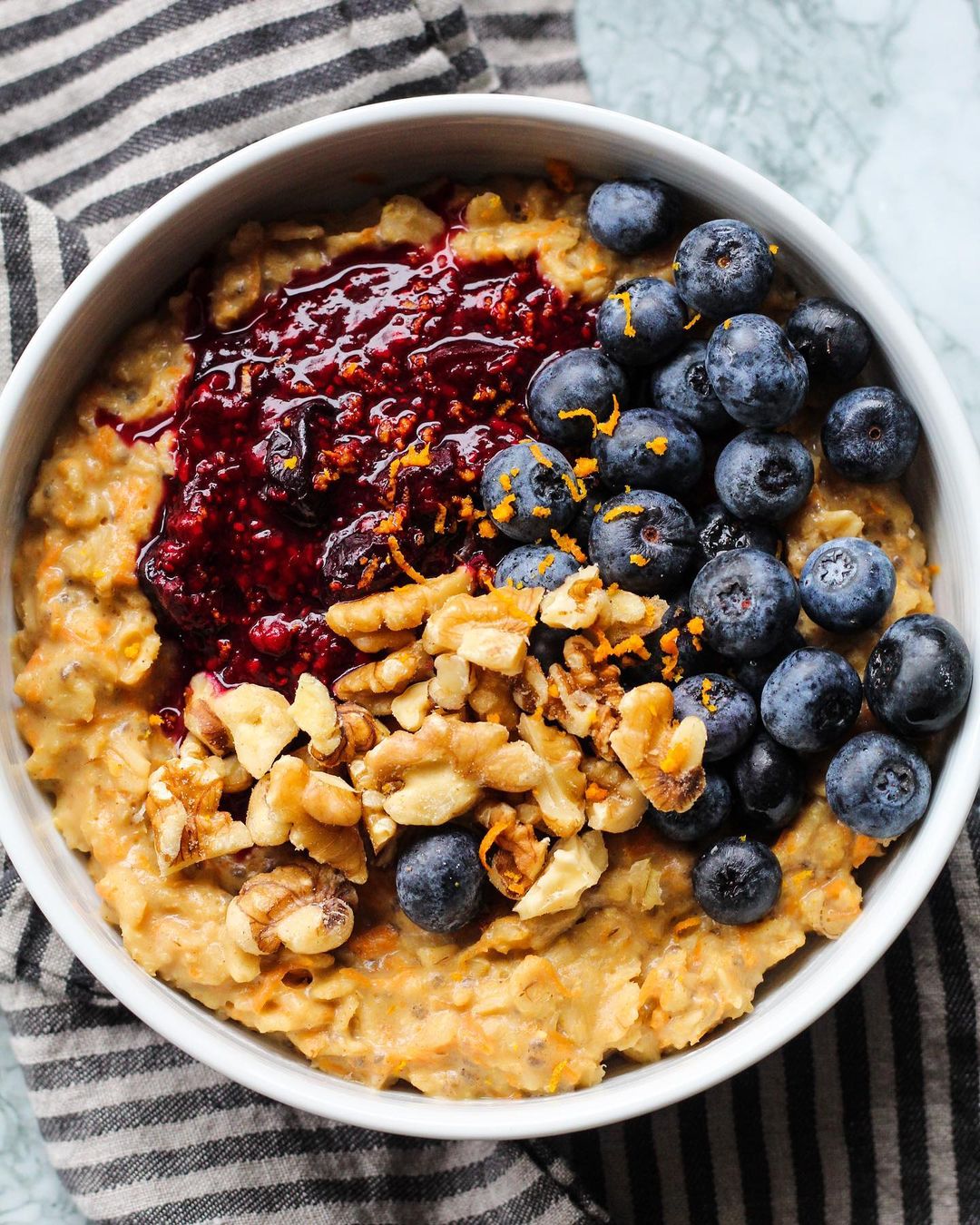 Maca Carrot Cake Oats