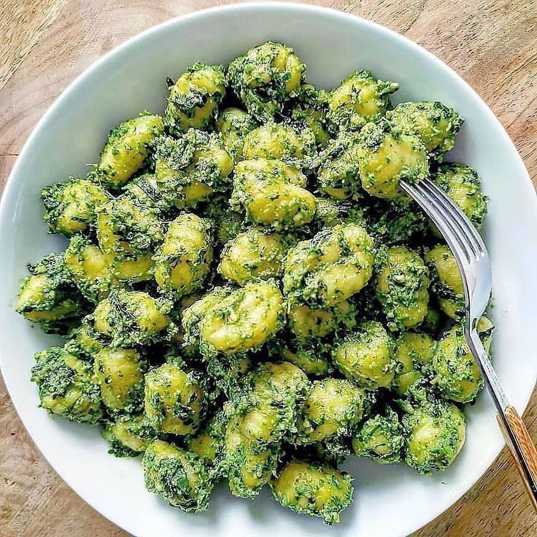 Gnocchi with Wild Garlic Pesto