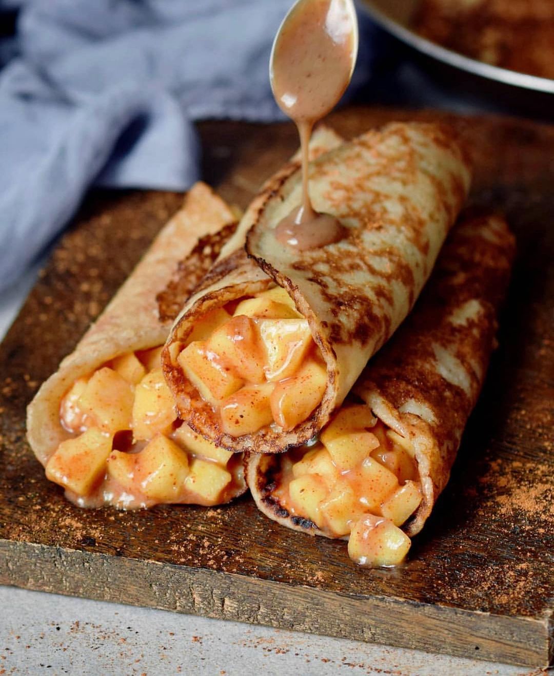 Apple Cinnamon Crepes