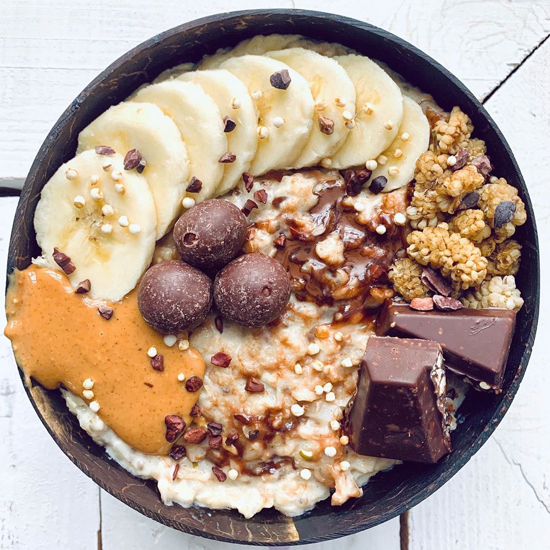 Chocolate Cauliflower Oats Breakfast