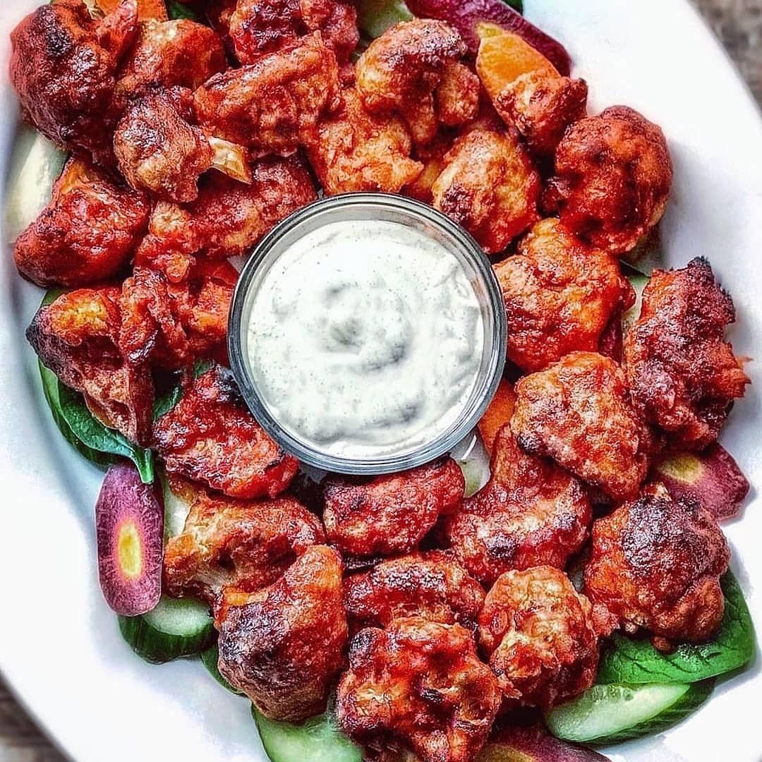 Cauliflower Super Bowl Wings